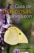 mariposas Guía de Nuevo León