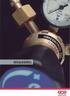 CONSTANT Reguladores de presión para botellas de gas. Indicador de flujo por manómetro hasta 300 bar. Instrucciones de uso