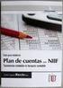 Plan de cuentas en NIIF