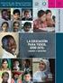 Educación para Todos (EPT) en América Latina y el Caribe: Balance y Desafíos post de octubre del 2014, Lima, Perú. Declaración de Lima