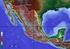 Distribución de la precipitación en la República Mexicana