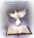 El Espíritu Santo en los Evangelios (Texto bíblico tomado de la RVR Sociedades Bíblicas en América Latina.)