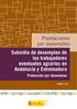 Prestaciones por desempleo Subsidio de desempleo de los trabajadores eventuales agrarios en Andalucía y Extremadura. Protección por desempleo