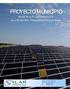 PROYECTO MUNICIPIO. Modelo de un Proyecto Comunitario de un Parque Solar (Fotovoltaico) a Pequeña Escala