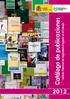 Catálogo de publicaciones. Instituto Nacional de Seguridad e Higiene en el Trabajo