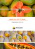 ANÁLISIS SECTORIAL PAPAYA 2015