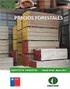 ANUARIO DE PRECIOS DE PRODUCTOS FORESTALES MADERABLES Y NO MADERABLES AÑO 2014