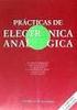 PRÁCTICAS DE ELECTRÓNICA ANALÓGICA