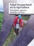 Salud Ocupacional en la Agricultura. Principales aspectos técnicos-jurídicos