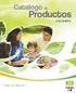 CATÁLOGO DE PRODUCTOS