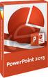 CURSO MICROSOFT POWERPOINT 2013 (NIVEL BÁSICO)