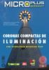 ILUMINACIÓN 5AÑOS 5AMPLIABLE CORONAS COMPACTAS DE CON TECNOLOGÍA MICROLED PLUS DE GARANTÍA.