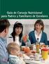Guía nutricional para padres.