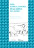 GUÍA PARA EL CONtROL DE LA SARNA DEL OViNO. Programa de Sarna y Melofagosis del Ovino