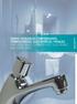 GRIFOS ESPECIALES: TEMPORIZADOS, TERMOSTÁTICOS, ELECTRÓNICOS, PEDALES SINK TAPS: TIMED, THERMOSTATIC, ELECTRONIC AND PEDAL TAPS