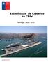 Estadísticas de Cruceros en Chile. Santiago, Mayo, 2013