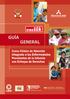 GUÍA GENERAL. Curso Clínico de Atención Integrada a las Enfermedades Prevalentes de la Infancia con Enfoque de Derechos