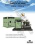 Compresores de aire a tornillo rotativo de dos etapas Motores a velocidad constante y variable (VSD) kw hp