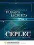 TRABAJOS ESCRITOS: presentación y referencias Bibliográficas Normas Técnicas Colombianas Sobre Documentación ICONTEC