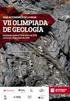 Olimpiada Española de Geología OEGEO Toledo. Prueba Individual