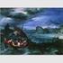 JAN BRUEGHEL EL VIEJO Cristo en la tempestad del mar de Galilea, 1596 Óleo sobre cobre, 26,6 x 35 cm. Las técnicas artísticas / Itinerario II.