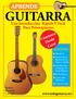 Contenido. 1. Anatomía De La Guitarra Afinando Tu Guitarra Trastes + Cuerdas = Diagramas de Acordes Tablatura...