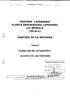 OC412 PLANTA LAFERRERE. SISTEMA LAFERRERE PLANTA DEPURADORA LAFERRERE ler MODULO (OC412) Tomo 1 PLANILLAS DE COTIZACIÓN Y ALCANCE DE LAS PARTIDAS