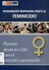 Feminicidio en el Perú: Estudio de expedientes judiciales. Adjuntía para los Derechos de la Mujer