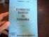 ELEMENTOS BÁSICOS DE LA ECONOMÍA