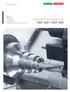 NEF 400 / NEF Máquinas de torneado universal CNC con motor husillo integrado (ISM)