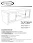 TV STAND Model TV46607