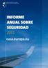 informe anual sobre seguridad 2011
