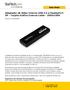 Adaptador de Vídeo Externo USB 3.0 a DisplayPort DP - Tarjeta Gráfica Externa Cable x1600