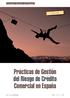 Dossier Gestión del Riesgo. Informe. Prácticas de Gestión del Riesgo de Crédito Comercial en España