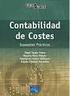 CONTABILIDAD DE COSTOS I EJERCICIOS PRACTICOS