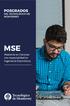 MSE. Maestría en Ciencias con especialidad en Ingeniería Electrónica