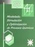 MODELADO, SIMULACIÓN Y SINTESIS DE PROCESOS