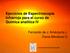 Ejercicios de Espectroscopía Infrarroja para el curso de Química analítica IV
