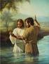 EL BAPTISME DE JESÚS I LA DEGOLLACIÓ DE SANT JOAN. Dues pintures del pintor modernista Enric Monserdà a l església parroquial de Vilassar de Mar