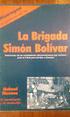 La Brigada Simón Bolívar
