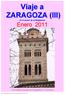 Viaje a ZARAGOZA (III) en torno a la Plaza del Pilar Enero 201 1
