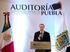 Gobierno del Estado de Puebla (Auditoría Coordinada) Recursos del Fondo de Aportaciones para el Fortalecimiento de las Entidades Federativas Alcance