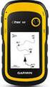 etrex 10 Número de referencia: GPS de mano compacto con funciones mejoradas