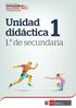 Unidad didáctica. 1. de secundaria