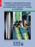 Tuberías y equipamientos para la construcción de sondeos en acero inox, HAGULIT y acero al carbono