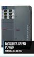 MODULYS Green Power. De 20 a 360 kva