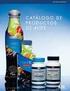 > CATÁLOGO PRODUCTOS ESPAÑOL