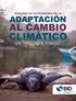 ANÁLISIS DE LA ECONOMÍA DE LA ADAPTACIÓN AL CAMBIO CLIMÁTICO
