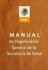 MANUAL DE ORGANIZACIÓN GENERAL Y DE SERVICIOS DIRECCION DE TURISMO. Página 1