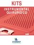 KITS INSTRUMENTAL QUIRÚRGICO